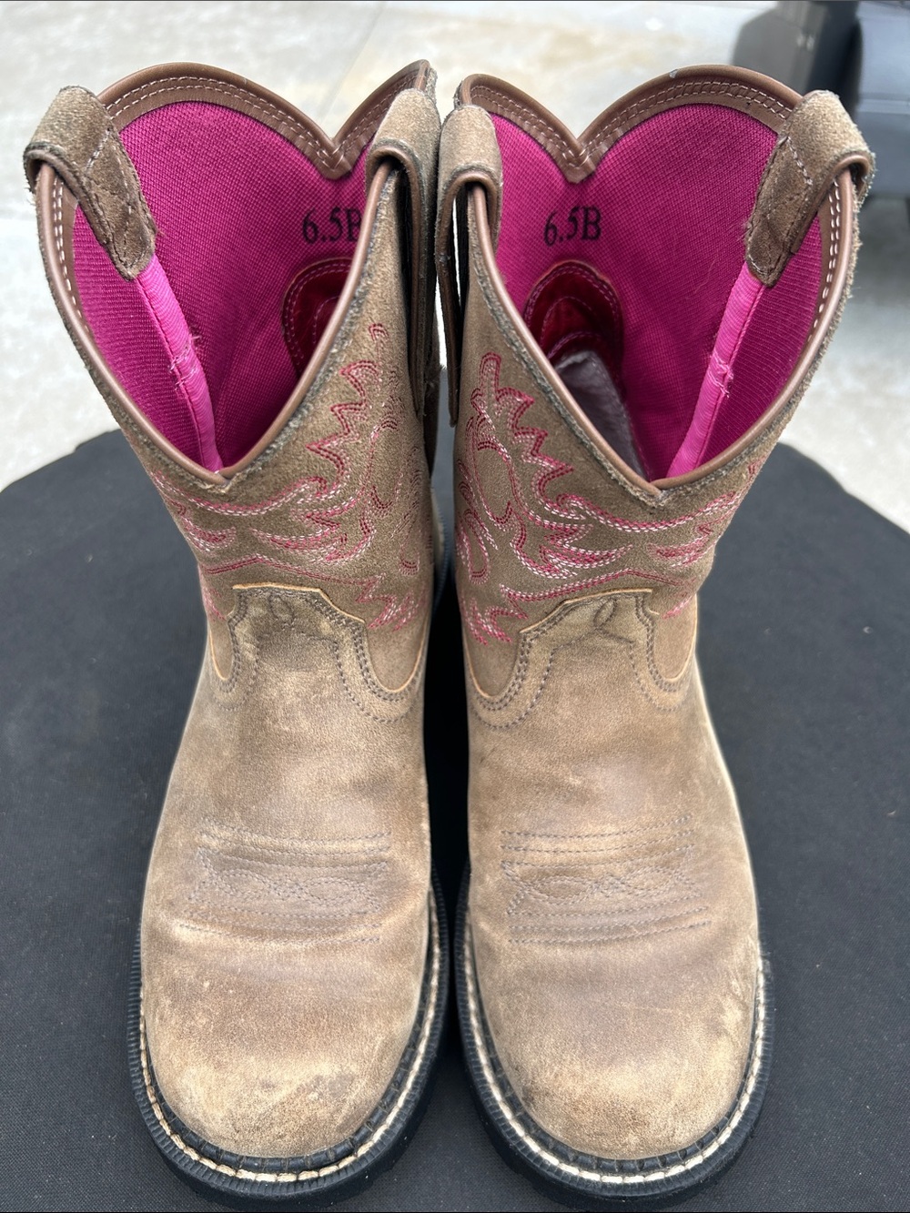 Ariat Fatbaby cowgirl boots sz 6.5 - Picture 3 of 6